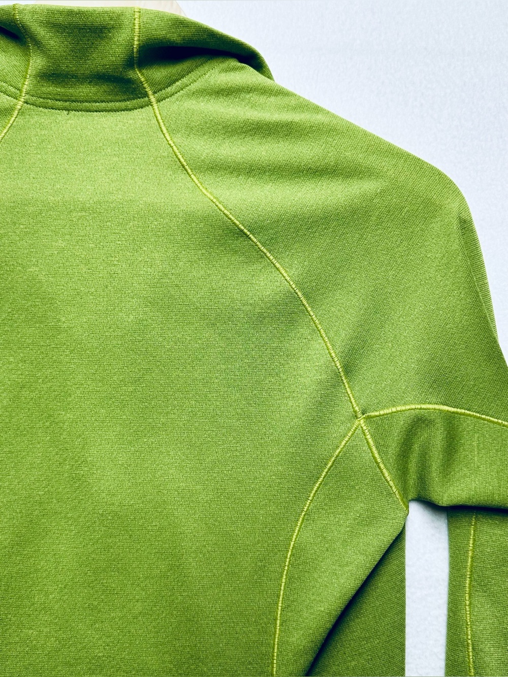 Patagonia Capilene 3 Women’s Small Green Polartec Power Dry 1/4 Zip Pullover - Picture 5 of 5